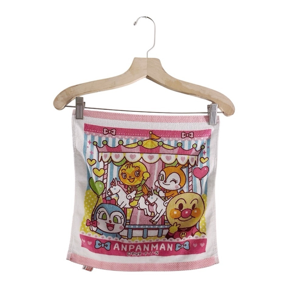 Bandai Anpanman Face Towel Terry Cloth Wash
